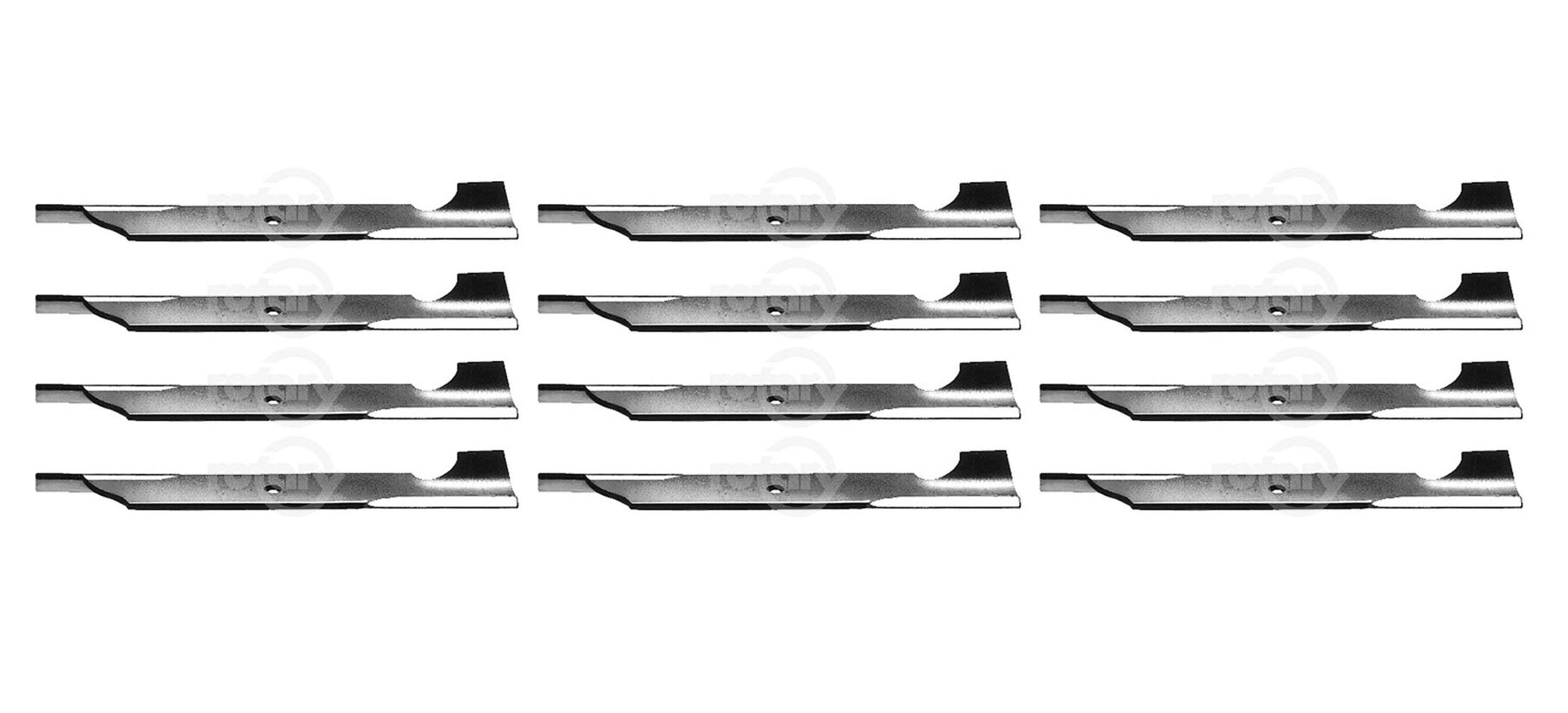 12 Pack Blades Fits Snapper Kees 1-7036 7-7378 7017036YP 5101986BMYP 5020843ASM