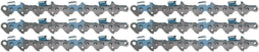 6 Pack Oregon 21BPX056G ControlCut™ Saw Chain 13"