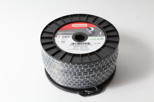 Oregon 22-195 Round Magnum Gatorline String Trimmer Line .095 3lb Spool