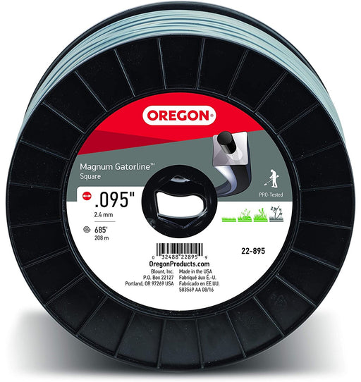 Oregon 22-895 Square Magnum Gatorline String Trimmer Line .095 3lb Spool