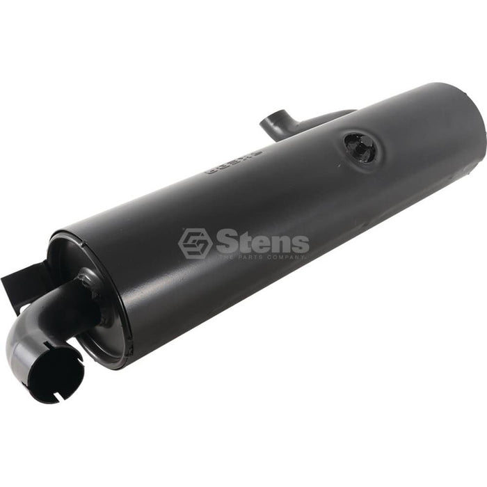Round Steel Muffler Fits BobCat 6676728 Skid Steer Loader Underhood Exhaust