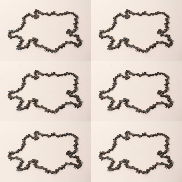 6 PK Genuine Oregon 22LGX068G 18" PowerCut Pro-Grade Saw Chain .325" .063" 68DL