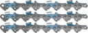 3 PK Oregon 22LPX068G PowerCut 18" .325" .063" 68DL Full Chisel Saw Chain