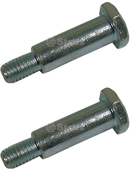 2 PK Wheel Bolt Fits Murray 009X10MA 009X10 3/8"-16 Thread 5/8" L 1/2" Diameter