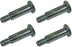 4 PK Wheel Bolt Fits Murray 009X10MA 009X10 3/8"-16 Thread 5/8" L 1/2" Diameter