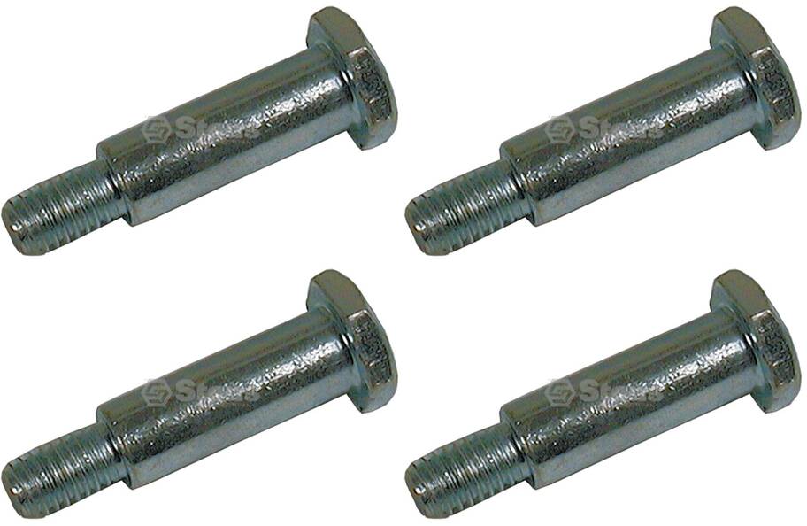 4 PK Wheel Bolt Fits Murray 009X10MA 009X10 3/8"-16 Thread 5/8" L 1/2" Diameter