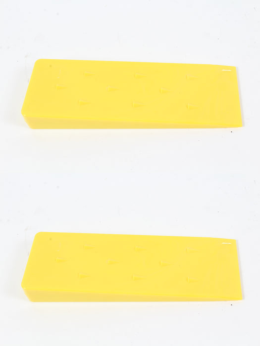 2 Pack Oregon 23561 Light-Weight 8" Yellow Plastic Felling Wedge