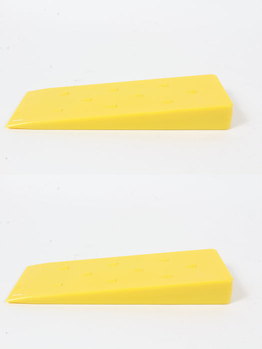 2 Pack Oregon 23561 Light-Weight 8" Yellow Plastic Felling Wedge