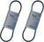 2 Pack Stens 238-028 Belt 3/8" X 28"