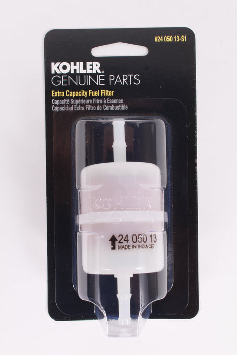 Genuine Kohler 24-050-13-S1 Extra Capacity Fuel Filter 1/4" OEM