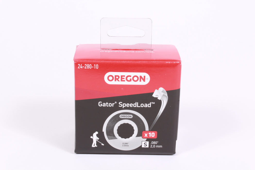 Oregon 24-280-10 10 Pack of Gator SpeedLoad Trimmer Line Disks .080"