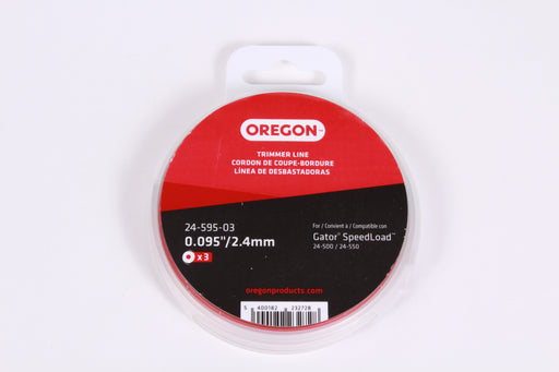 Oregon 24-595-03 3 Pack of Gator SpeedLoad Trimmer Line Disks .095"