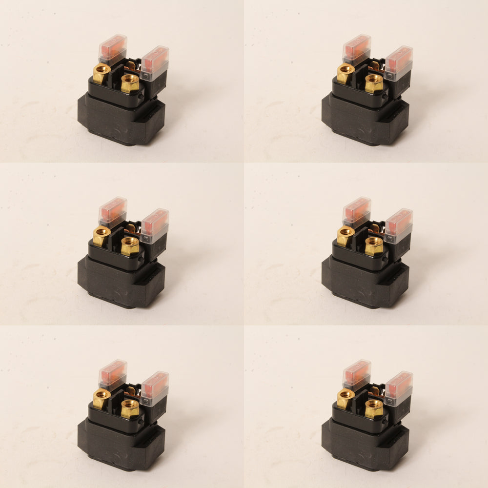 6 PK 12V Starter Relay Fits Yamaha 5SL81940-12-00 R6 03-05 R6S 06-09 40 AMP