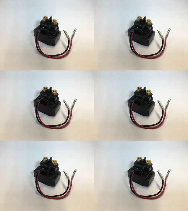 6 PK 12V Solenoid Fits Yamaha 6B6-81940-00-00 Waverunner AR FX SX VX SR FZR