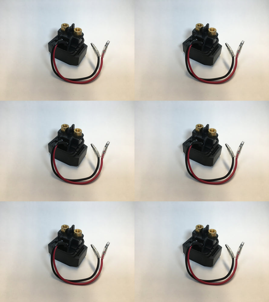 6 PK 12V Solenoid Fits Yamaha 6B6-81940-00-00 Waverunner AR FX SX VX SR FZR