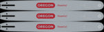 3 PK Genuine Oregon 240RNDD009 24" PowerCut Guide Bar 3/8" .050" 84DL D009