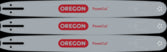 3 PK Genuine Oregon 240RNDD009 24" PowerCut Guide Bar 3/8" .050" 84DL D009