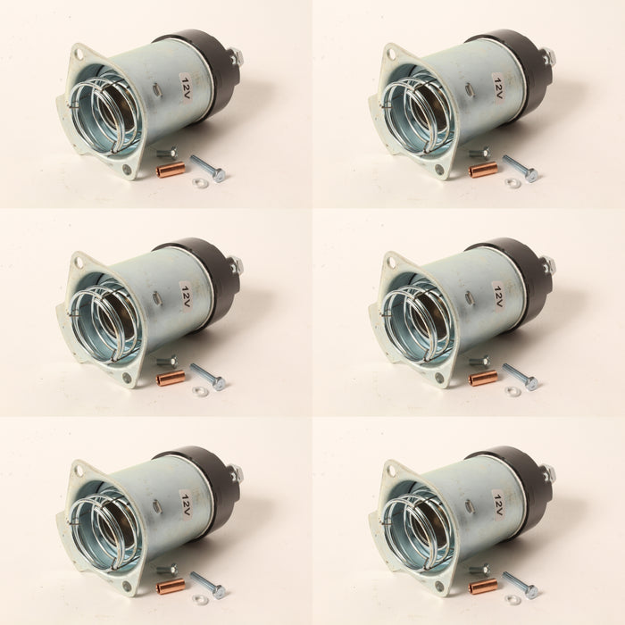 6 PK 12V Starter Solenoid Fits John Deere AR68304 10MT 4 Terminal