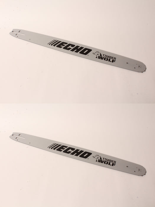 2 PK Genuine Echo 24D0AS3884C 24" .050" .375" 84 DL Chainsaw Guide Bar OEM.