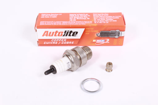 Autolite 254 Copper Non-Resistor Spark Plug 14mm Thread 3/8" Reach