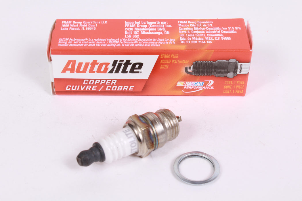 Genuine Autolite 2554 Copper Non-Resistor Spark Plug
