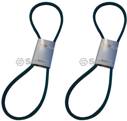 2 Pack Stens 258-051 Belt 5/8" x 51"