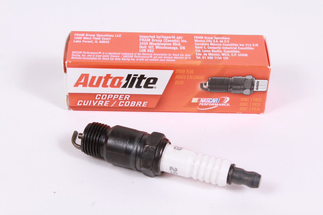 Genuine Autolite 25 Copper Resistor Spark Plug