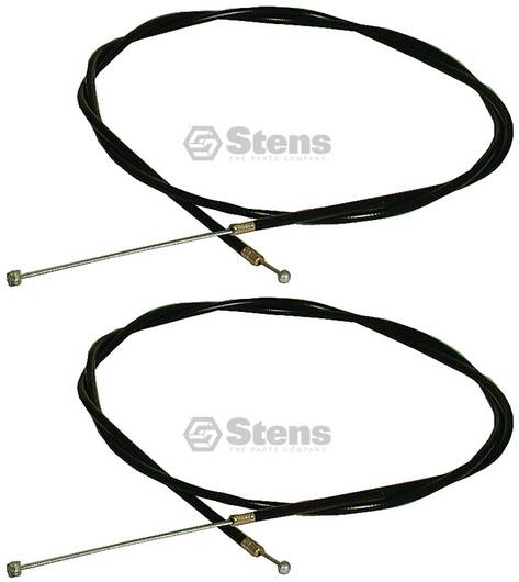 2 PK Throttle Cable 60" Inner Cable 55" Outer Ball & Barrel Ends GO Kart ATV