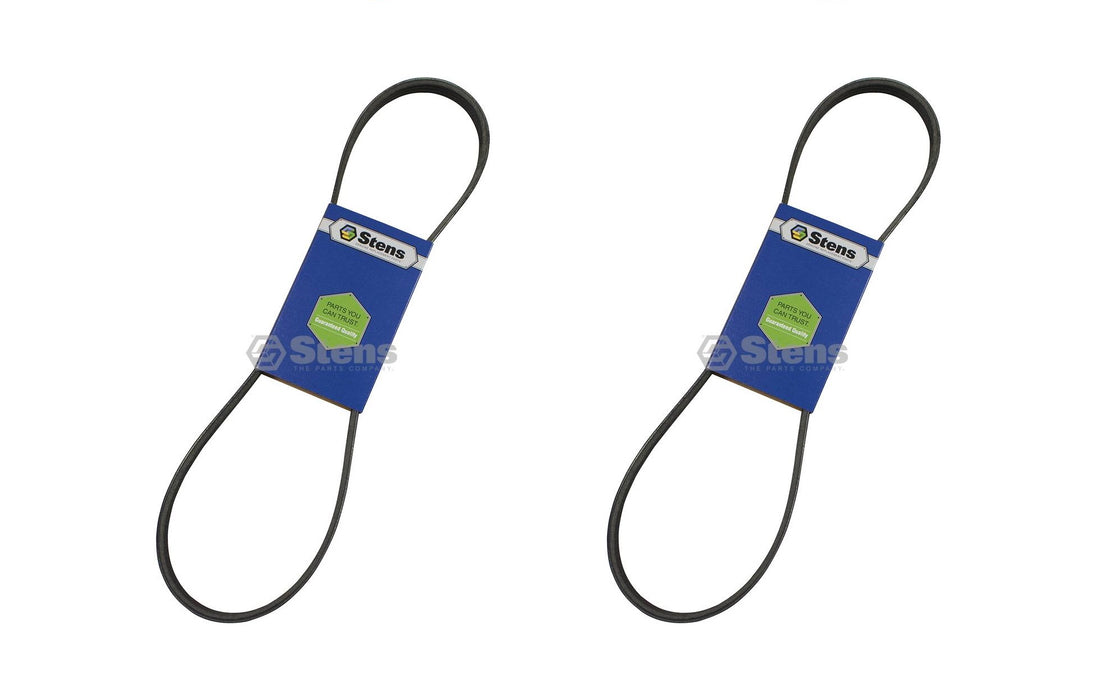 2 Pack Multi Ribbed Auger Drive Belt Fits Toro 121-6622 Power Clear 721