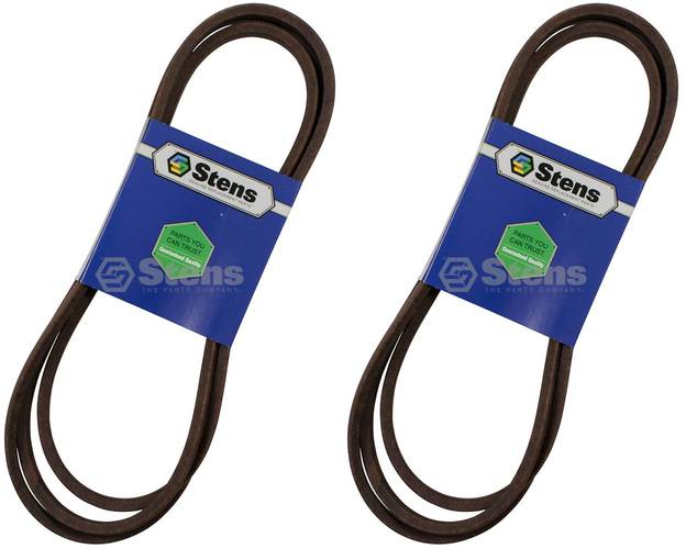 2 Pack Stens 265-097 OEM Replacement Belt Fits John Deere M118685