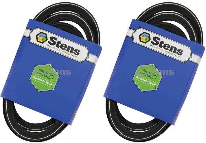 2 Pack Stens 265-110 OEM Replacement Belt Fits John Deere M110312