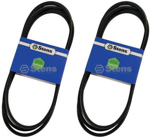 2 Pack Stens 265-134 OEM Replacement Belt Exmark 1-633127