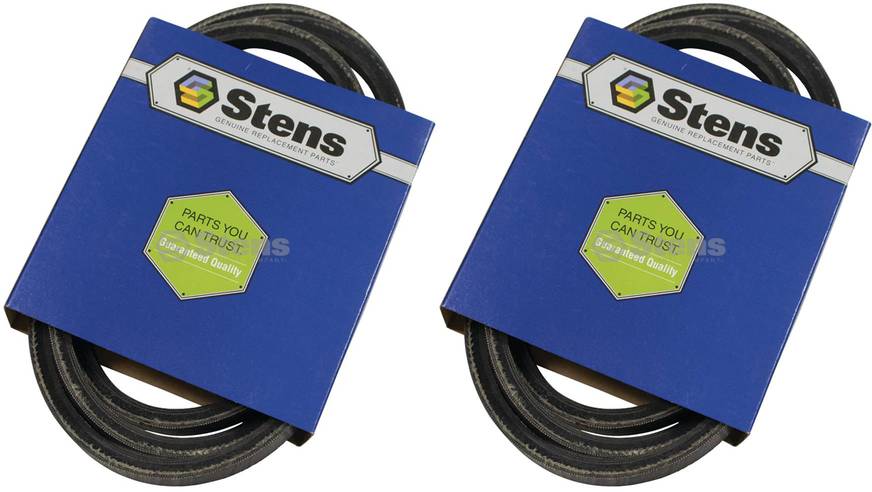 2 Pack Stens 265-147 OEM Replacement Belt Scag 481461