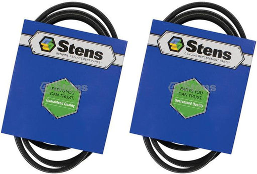 2 Pack Stens 265-183 OEM Replacement Belt Exmark 103-6906