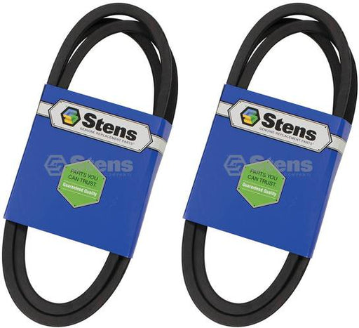 2 Pack Stens 265-186 OEM Replacement Belt Fits John Deere GX20006