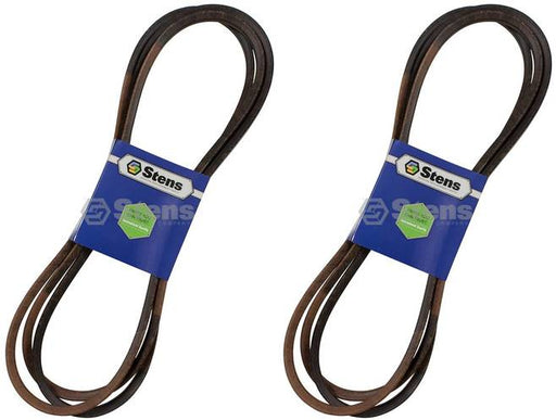 2 Pack Stens 265-190 OEM Replacement Belt Exmark 1-653368