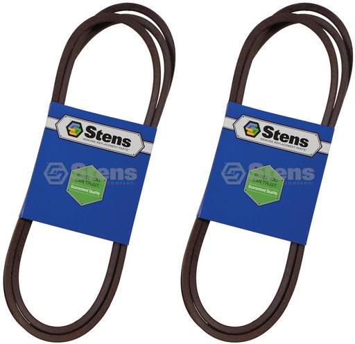 2 Pack Stens 265-195 OEM Replacement Belt Fits MTD 954-04045