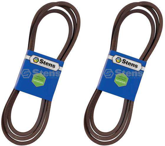 2 Pack Stens 265-196 OEM Replacement Belt Fits MTD 954-04077A
