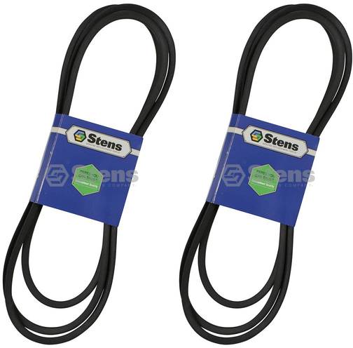 2 Pack Stens 265-238 OEM Replacement Belt Fits John Deere GX21833