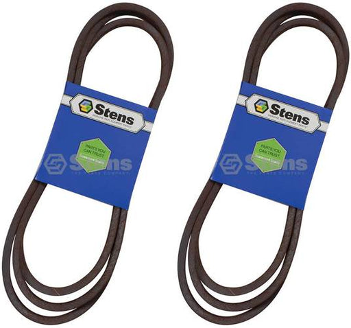 2 Pack Stens 265-246 OEM Replacement Belt Fits MTD 954-04033A