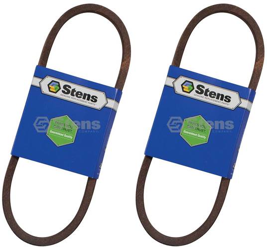 2 Pack Stens 265-257 OEM Replacement Belt MTD 954-0453