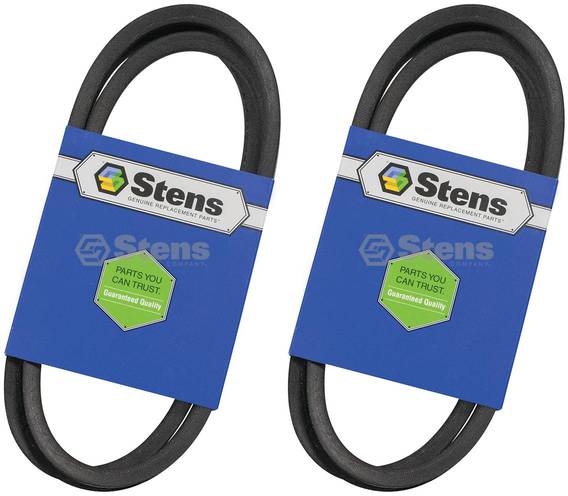 2 Pack Stens 265-259 OEM Replacement Belt Fits AYP 532140067