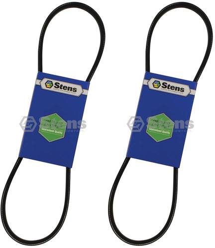 2 Pack Stens 265-262 OEM Replacement Belt Fits MTD 954-0637A