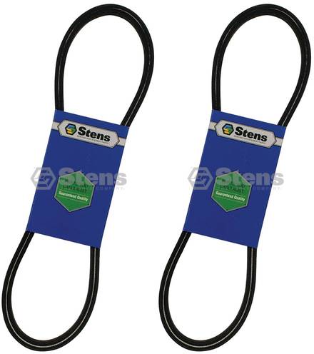 2 Pack Stens 265-287 Industrial Raw Edge Belt A29