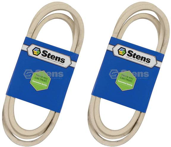 2 Pack Stens 265-305 OEM Replacement Belt Fits John Deere M127523