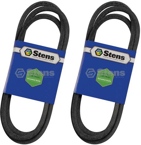 2 Pack Stens 265-319 OEM Replacement Belt Fits John Deere M128733