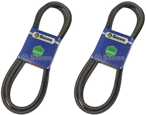 2 Pack Stens 265-366 OEM Replacement Belt Fits Dixie Chopper 2006B128R