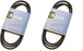 2 Pack OEM Replacement Cogged Transmission Belt for Scag 483314 Freedom Z