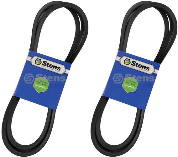 2 Pack Stens 265-383 OEM Replacement Belt Fits Scag 481001