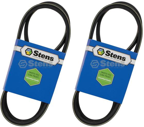 2 Pack Stens 265-450 OEM Replacement Belt Fits Grasshopper 382035